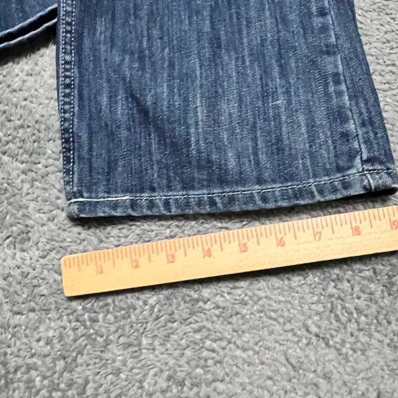 Wrangler FR 20X Bootcut Jeans Mens 34 x34 Flame Resistant Blue Denim - Picture 8 of 10